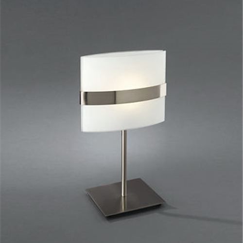 QDG301 table lamp nickel 1x60W 240V 